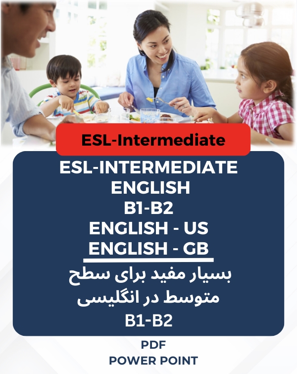 یادگیری زبان انگلیسی سطح Intermediate B1-B2