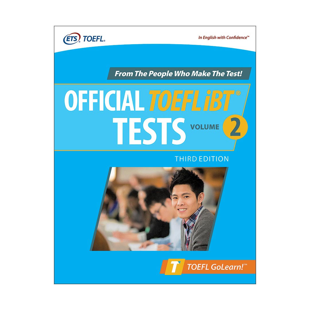 ETS TOEFL-Official TOEFL iBT Tests Volume 2-Third Edition-CD